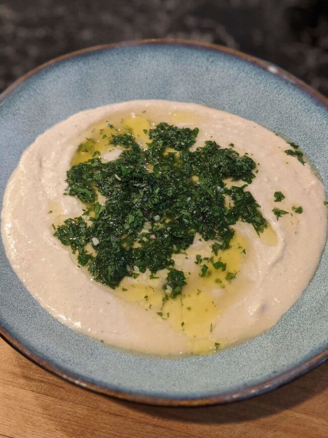 Serve with Vegetable crudites Serve with Vegetable crudites