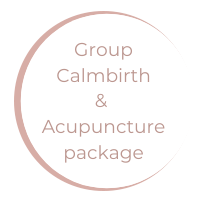 group calmbirth and acupuncture package